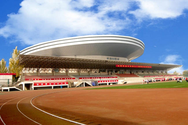 迪庆体育场看台网架工程