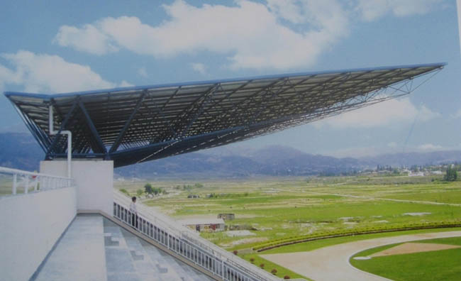 迪庆体育看台网架